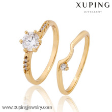 Paar-Ring mit 1825er Goldfarbe, 12825, Diamant-Ehering-Designs